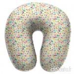Travel Pillow Tropical Novelty B Memory Foam U Neck Pillow for Lightweight Support in Airplane Car Train Bus - B07V95T1SM